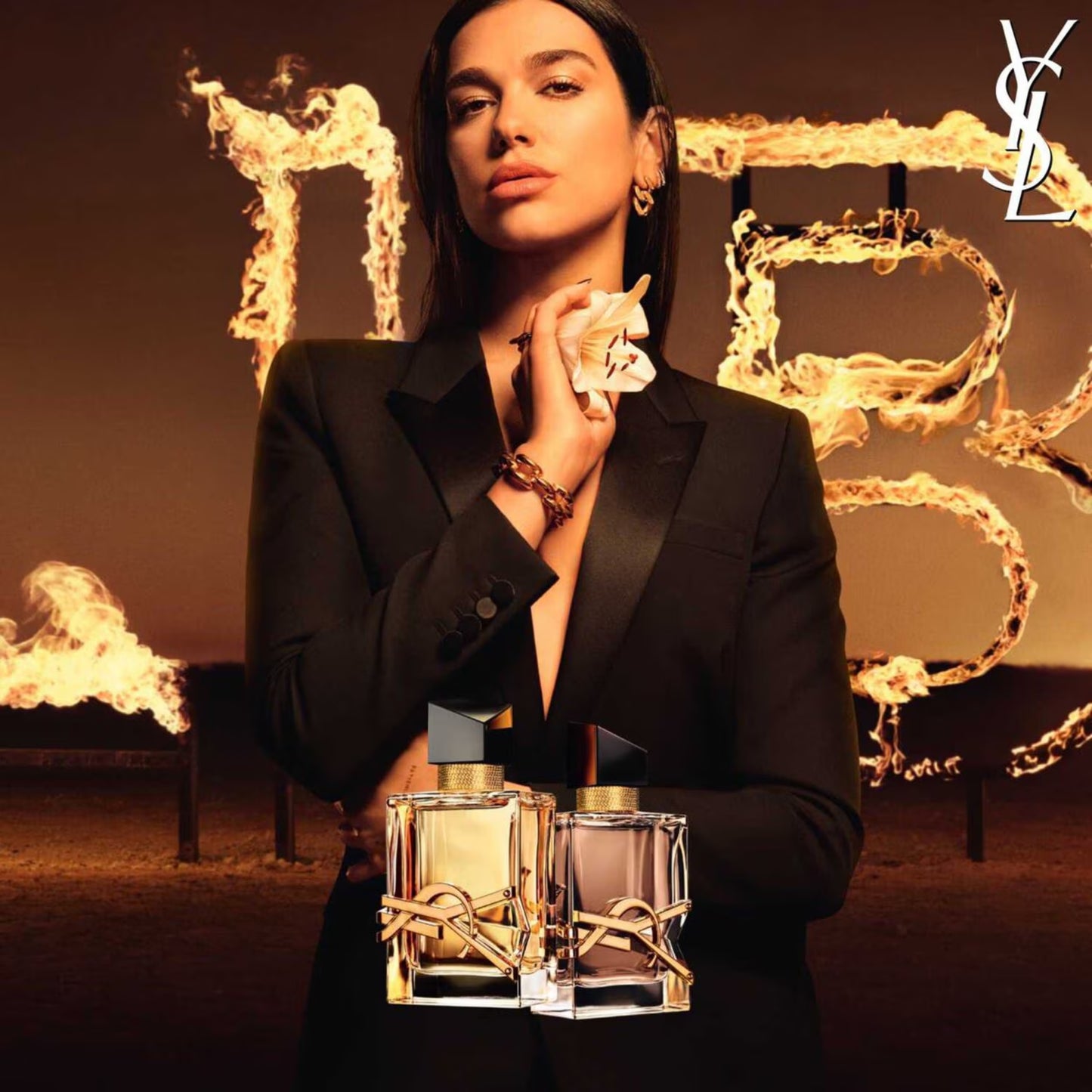 Libre Flowers & Flames - Eau de Parfum Florale